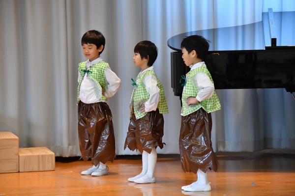 年長りんどう組 オペレッタ「長靴をはいた猫」