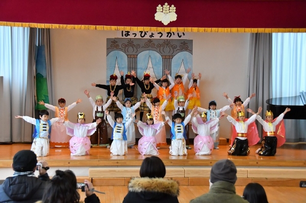 年長りんどう組 オペレッタ「長靴をはいた猫」