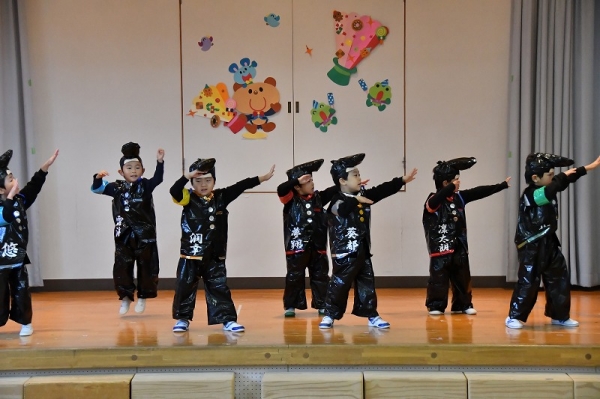 年中すみれ組 男児リズム「One Night Carnival」