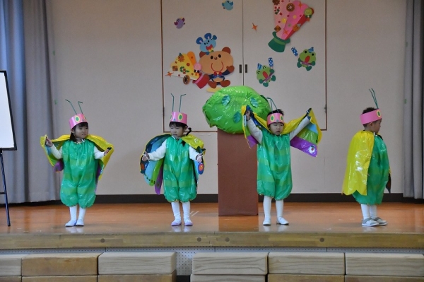 未満すずらん組 音楽劇「はらぺこあおむし」