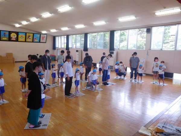 日曜参観(年中)